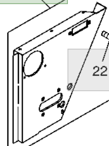 (A) ARKA PANEL SAĞ TARAF (Rear Panel, Right Side) N278980