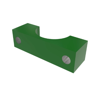 ÜNİTE ARKA KEPİ (1 Diameter Block Clamp)