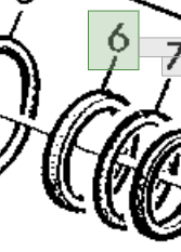 HALKA (Back-Up Ring) R58009