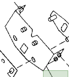 SEPET ÇENE DEMİRLERİ (Door Pivot Assembly Channel) AN275175