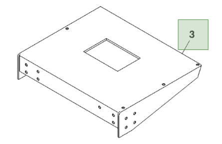 GREN TANKI DESTEK BAĞLANTISI (Grease Tank Support Plate)