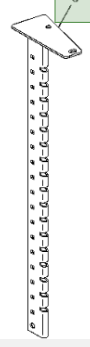 KABURGA DİREĞİ (Cabinet Grid Bars Channel)