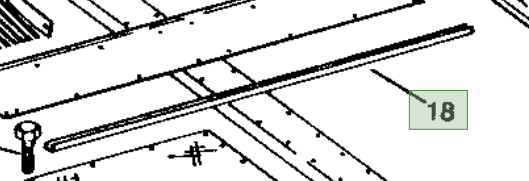 ÇAPRAZ KAPAK DİREĞİ (Cross Lid Channel) N278601
