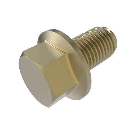 CİVATA (Hexagonal Head Flanged Screw, M10 x 25) 19M7785