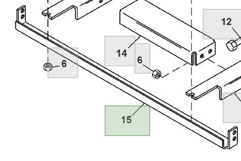 DESTEK BAĞLANTISI (Front Tank Support Angle) N199269