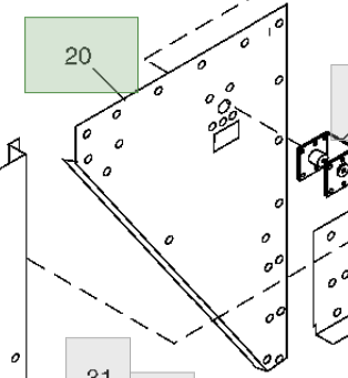 PANEL (Front Basket End Panel) N199692