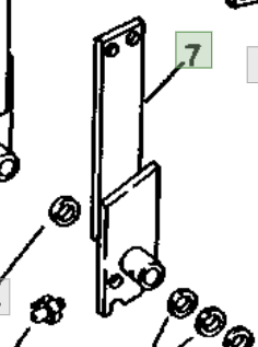 FREN KOLU (Brake Assembly Arm, Left Side) AN272457