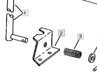 (A) BRAKET,SAĞ (Handrail Bracket, Right Side) N273614