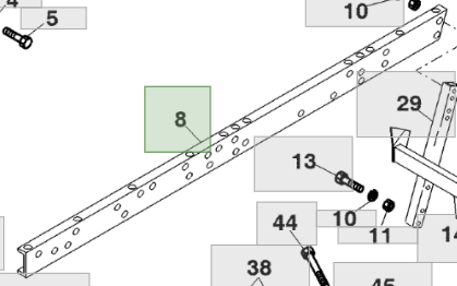 ARKA PLATFORM KANALI (Rear Platform Channel) N199268
