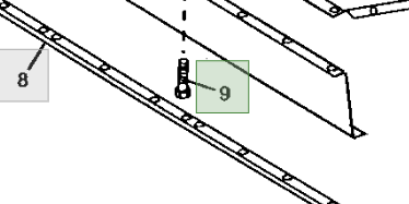 CİVATA (Hexagonal Flange Head Self-Tapping Screw, 9.525 X 25.4 mm) H88188