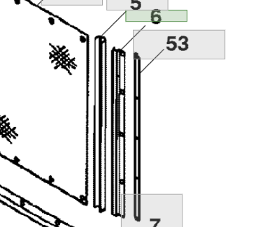 SEPET YAN UZATMA KLAVUZU (Basket Side Extension Guide) N198005