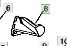 PEDAL (Left Side Brake Pedal) N154273