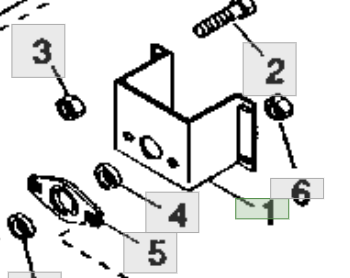 SAĞ TARAF BURGU DESTEĞİ (Right Side Auger Support) N197717