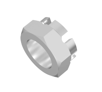 ARKA AKİS MİL SOMUNU (Hexagonal Slotted Nut, M24) 14M7519