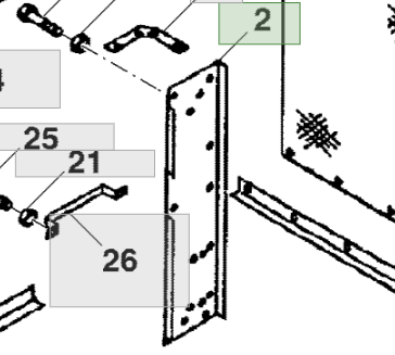 İLAVE ÖN SAĞ DİREK (Corner) N278586