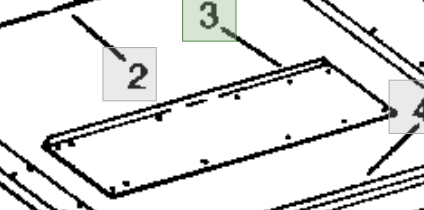 BAĞLANTI SACI (Front Top Extension Channel) N278609