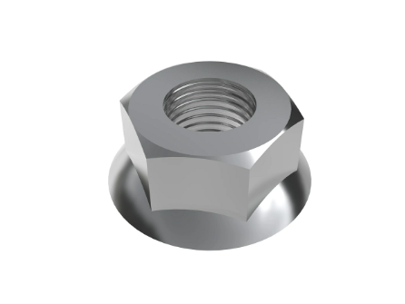 (B) SOMUN (Hexagonal Flange Serrated Lock Nut) N10217