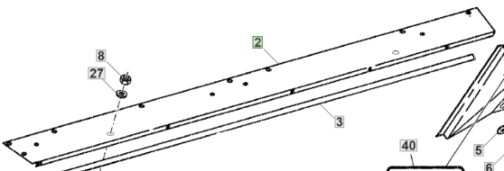(B) KAPUT PARÇASI (Left Side External Hood Sheet) N371413