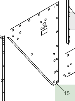 PANEL (Basket End Rear Panel) N199693