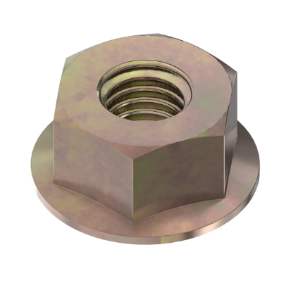 M8 FLANŞLI SOMUN (Hexagonal Lock Nut, M8) E63525