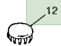 TIPA (Console Cover Button Plug) N375199-T14500