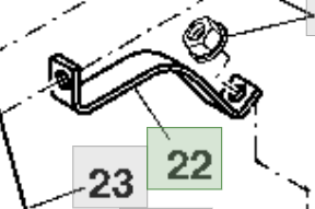 AYAK FRENİ KİLİT SACI (Leaf Spring) N370199-N272350