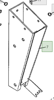 DİREKSİYON DİREĞİ TERTİBATI (Steering Post Assembly with Decal) AN190951